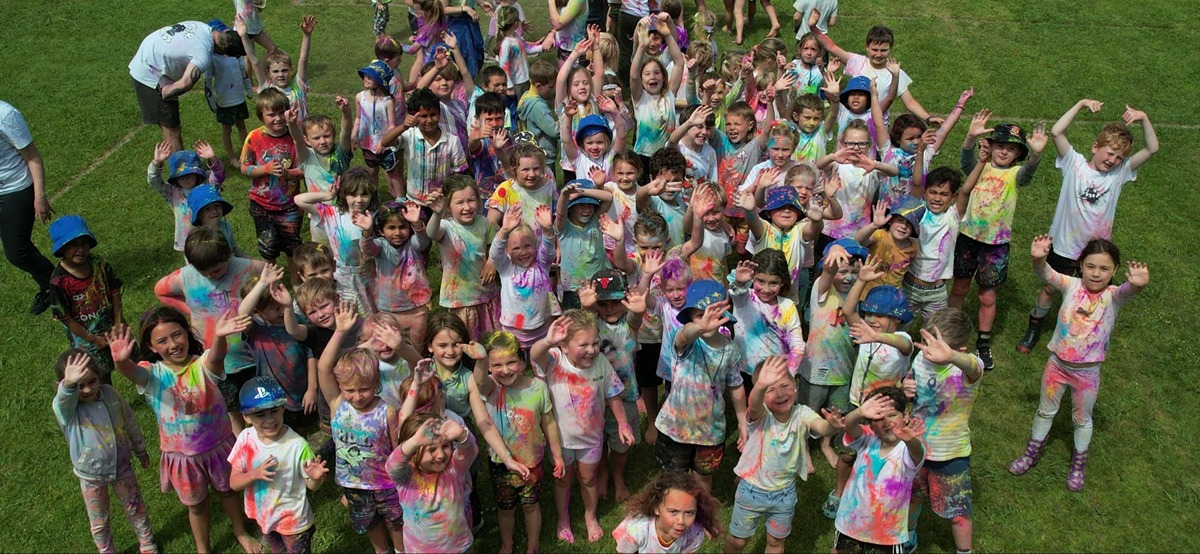 Waihi East School Colour Run 2024